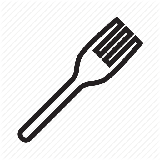 Cutlery, Fork Icon