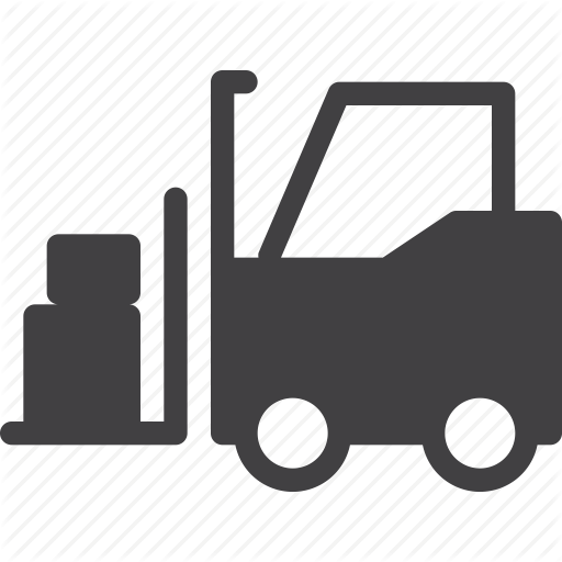Forklift, Truck, Warehouse Icon