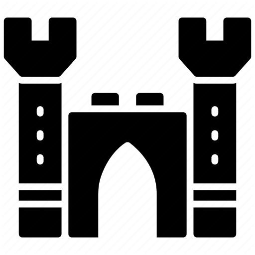 Castle, Fort, Fortress, Historical Place, Monument Icon