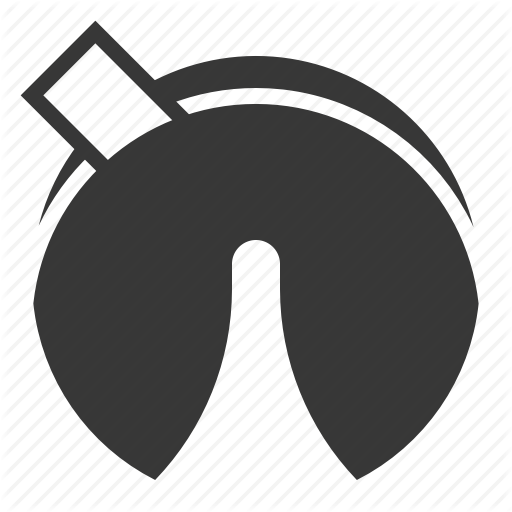 Chinese, Cny, Fortune Cookie, Luck, New Year Icon