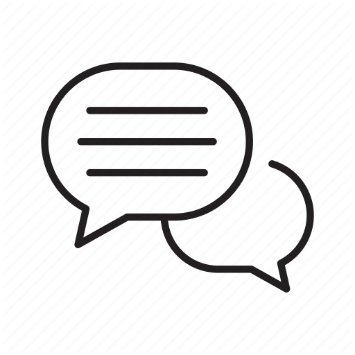 Chat, Chatting, Discussion, Forum, Media, Social, Talking Icon