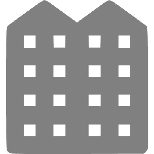 Gray Apartment Icon