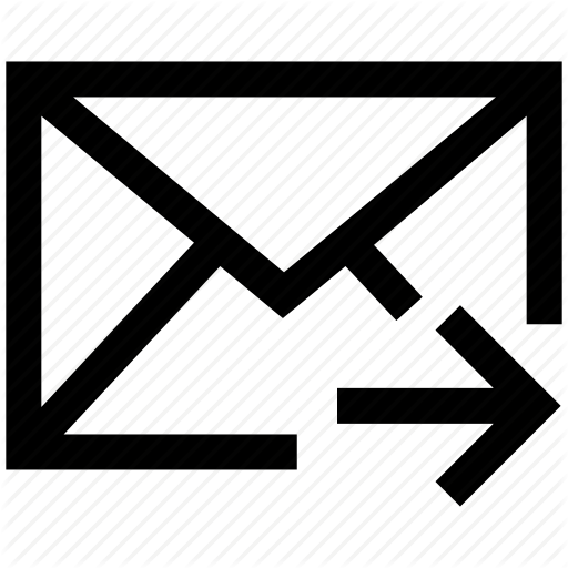 Email, Forward, Letter, Mail, Message, Right Arrow Icon