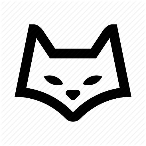Animal, Cat, Face, Forest, Fox Icon