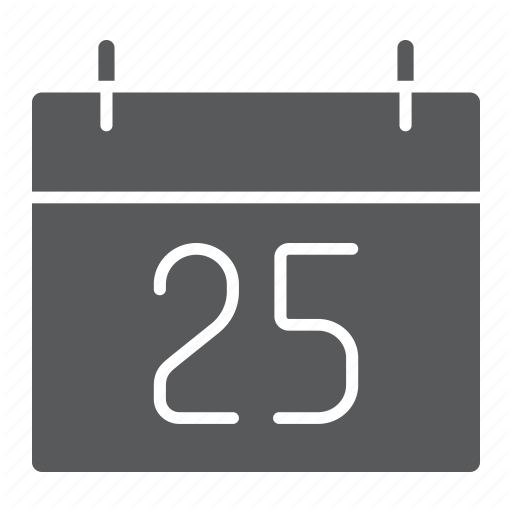 Calendar, Christmas, Date, December, Holiday, Month, Xmas Icon