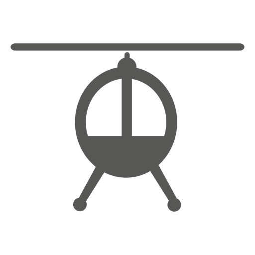Fighter Helicopter Front Icon