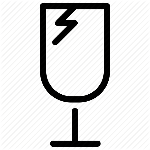 Broken, Delivery, Fragile Icon