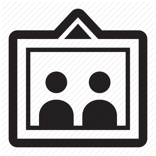 Contacts, Couple, Frame, Friends, People Icon