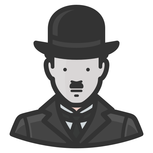 Charlie, Chaplin, Avatar Icon Free Of Avatars