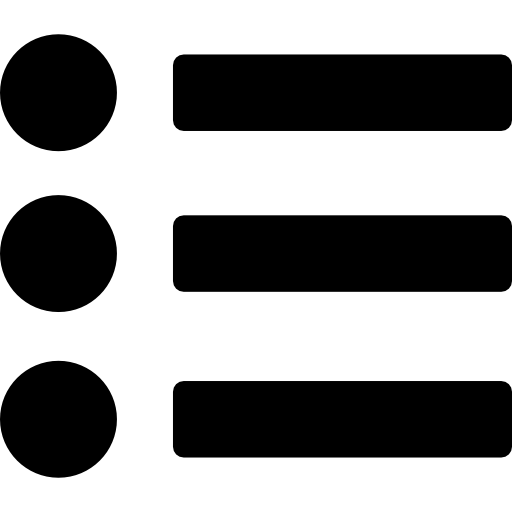 List With Bullets Icons Free Download