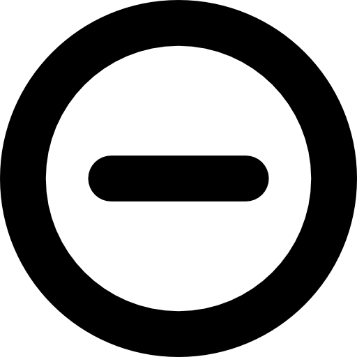 Minus Sign Icons Free Download