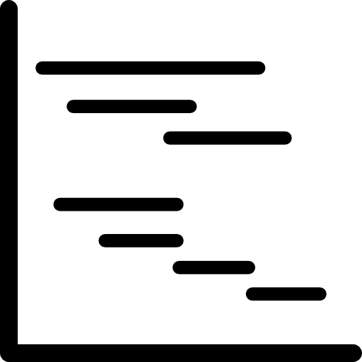 Gantt Chart Icons Free Download