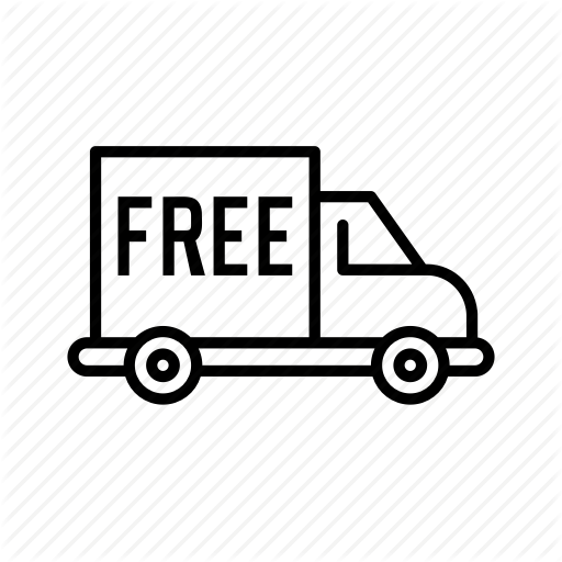 Courier, Free Delivery, Shipping, Transport, Truck, Van Icon