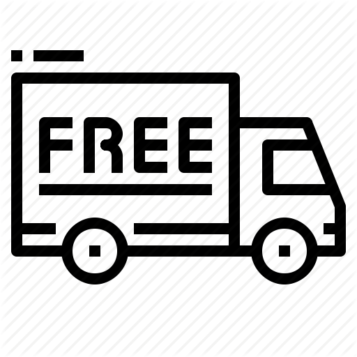 Delivery, Free, Shipping, Truck Icon