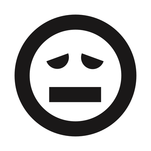 Emoji, Emojis, Emoticon, Ill, Queasy, Sick, Thick Lines Icon