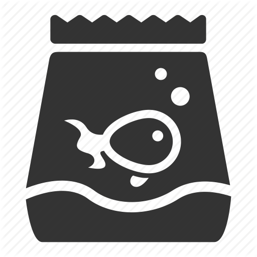 Feed, Fish Food, Food, Package, Seafood Icon