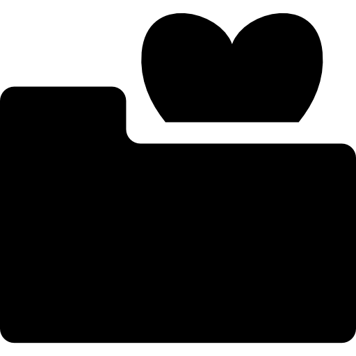 Heart Folder Icons Free Download