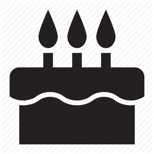 Happy Birthday Cake Icon