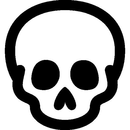 Healthcare Skull Icon