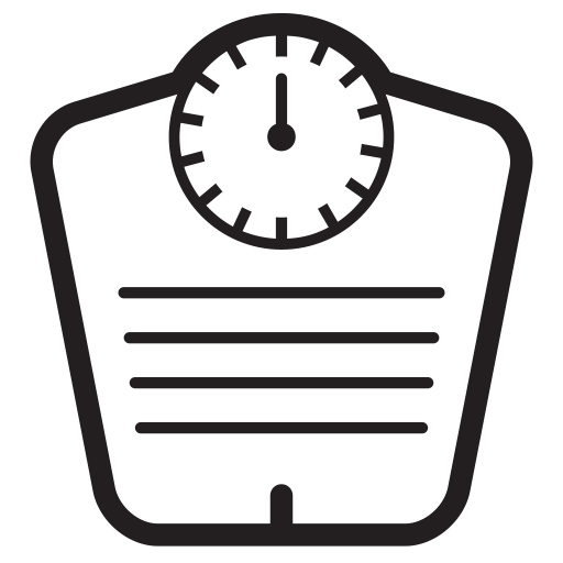 Body, Fitness, Scale Icon