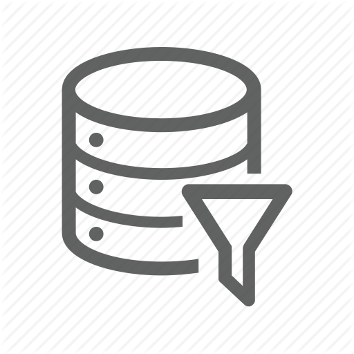Data, Database, Filter, Funnel, Server Icon