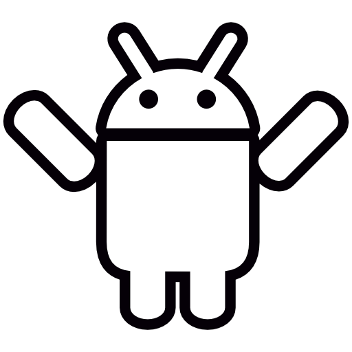 Android, With, Two, Arms, Up Icon Free Of Android Collection