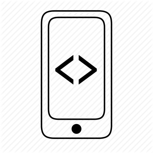 Cellphone, Code, Developers, Local, Mobile, Programming, Rwd Icon