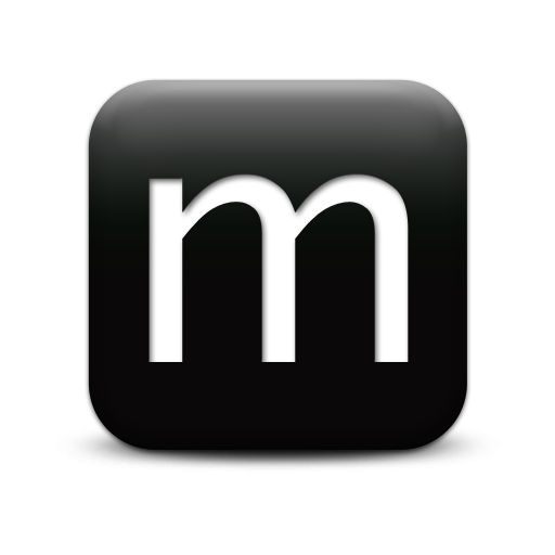 Icon Letter M Transparent
