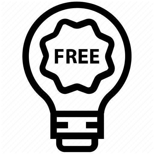 Bulb, Energy, Free, Idea, Light, Light Bulb, Tag Icon