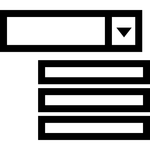 Drop Down List Icons Free Download