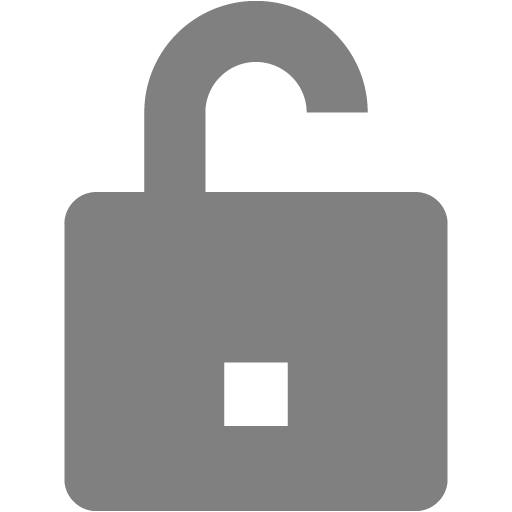Gray Lock Icon