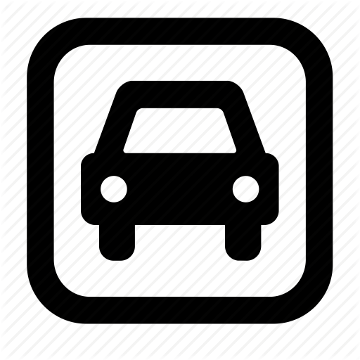 Car, Navigation, Parking Icon