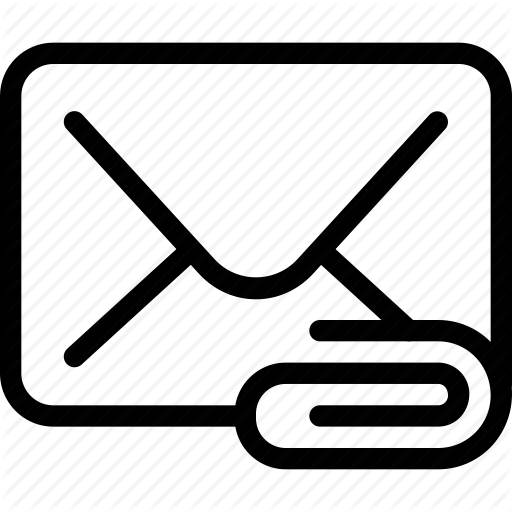 Email Attachment Free Icon