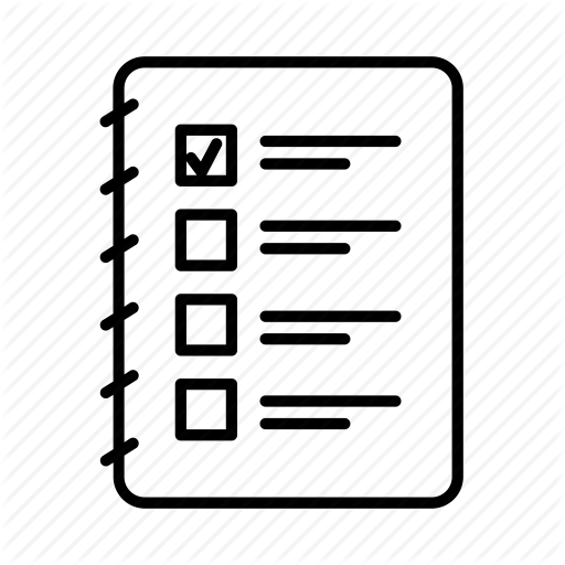 Done, Journal, Notebook, Plan, Planner, Planning, Strategy Icon