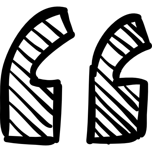 Left Quote Sketch Icons Free Download