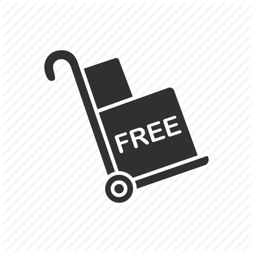 Delivery, Free, Free Delivery, Shipping Icon