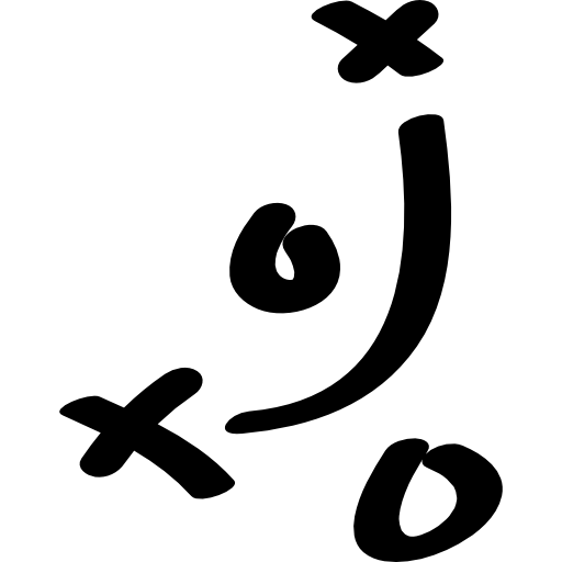 Football Strategic Sketch Icons Free Download