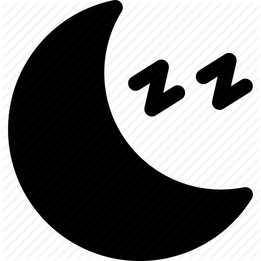 Free, Moon, Night, Solid, Time Icon