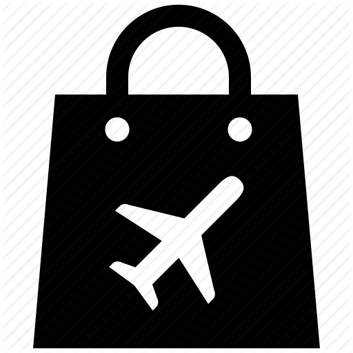 Airport, Bag, Duty, Free, Purse, Shopping, Travel Icon