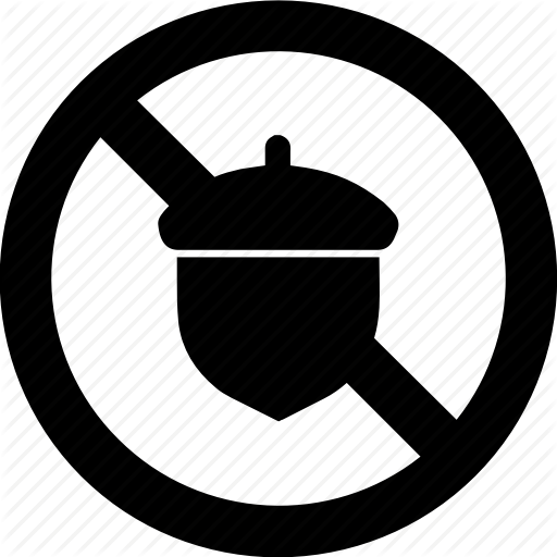 Allergens, Free, Nut, Tree Icon