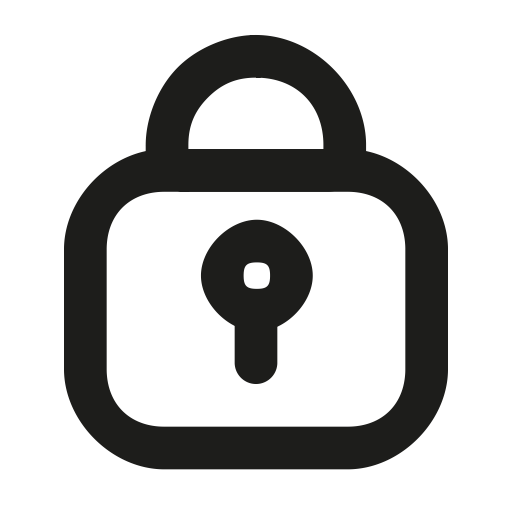 Home, Lock, Outline, Safe, Sequrity, Unlock, Web Icon
