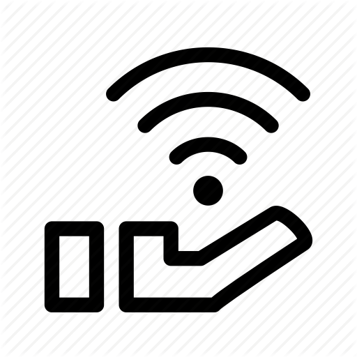 Connection, Free, Gift, Hand, Wifi Icon