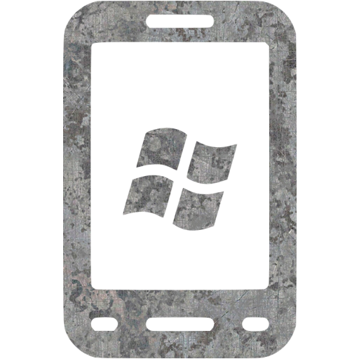 Eroded Metal Windows Icon