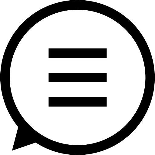 Chat Message Circular Speech Bubble Icons Free Download