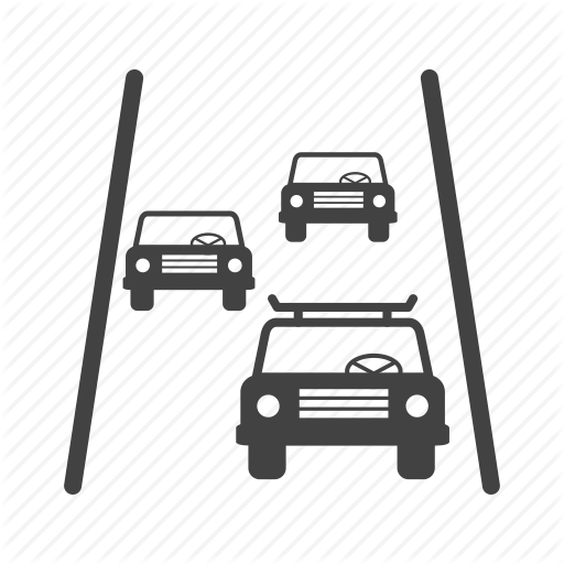 City, Freeway, Highway, Road, Speed, Traffic, Travel Icon