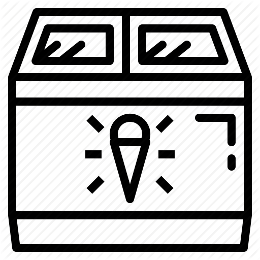 Freezer, Ice Cream Icon