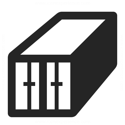 Cargo Container Icon Iconexperience