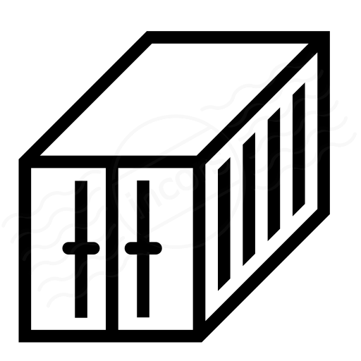 Iconexperience I Collection Cargo Container Icon