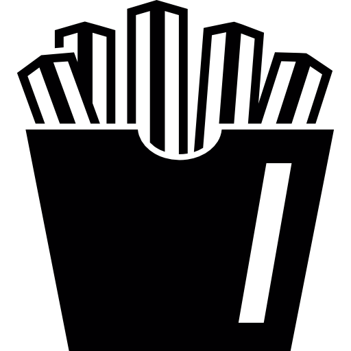 French Fries On Container