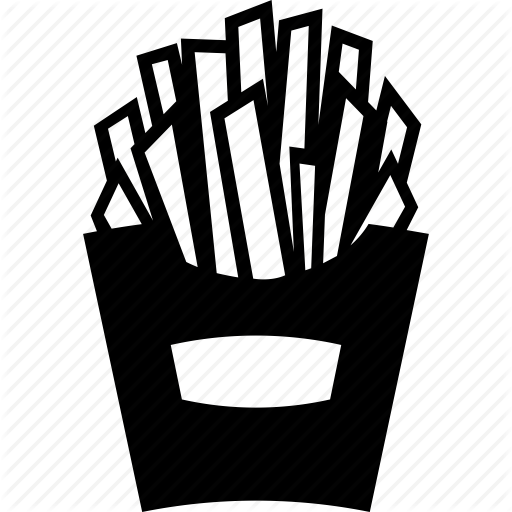 Chips, Fast, Finger, Food, French, Fries, Potato Icon